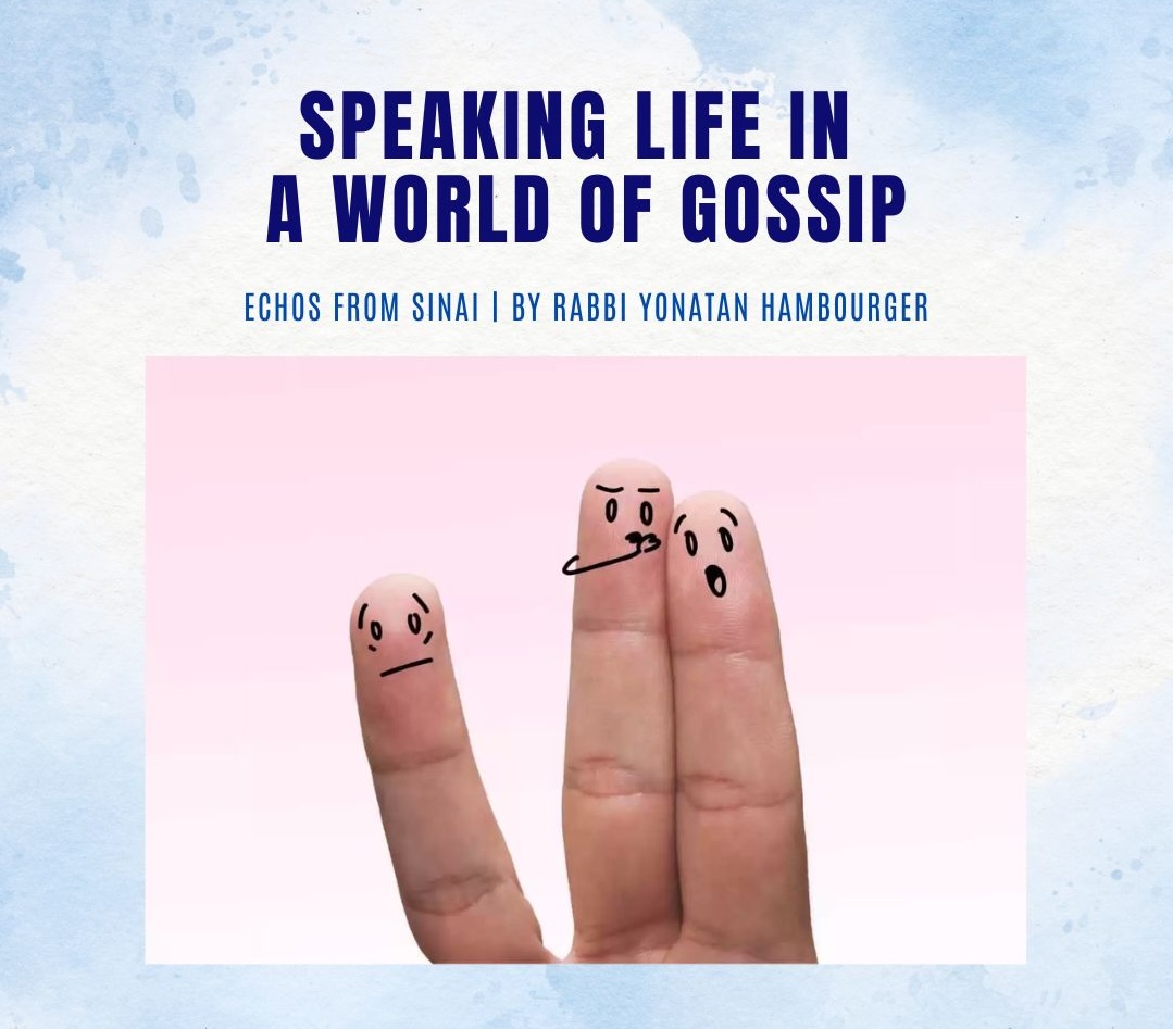 Speaking Life in a World of Gossip Speaking Life in a World of Gossip