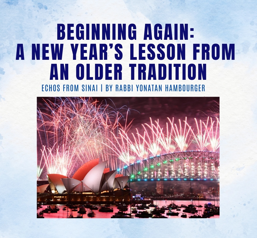 Beginning Again: A New Year’s Lesson from an Older Tradition
