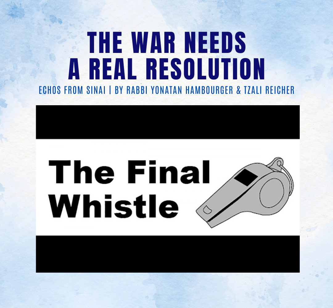 The War Needs a Real Resolution