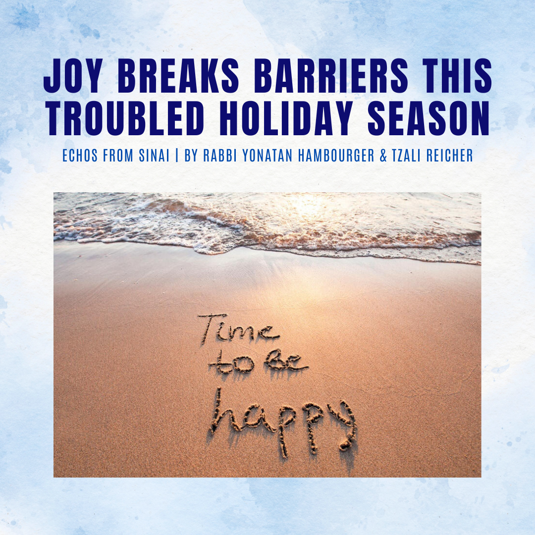 Joy Breaks Barriers This Troubled Holiday Season